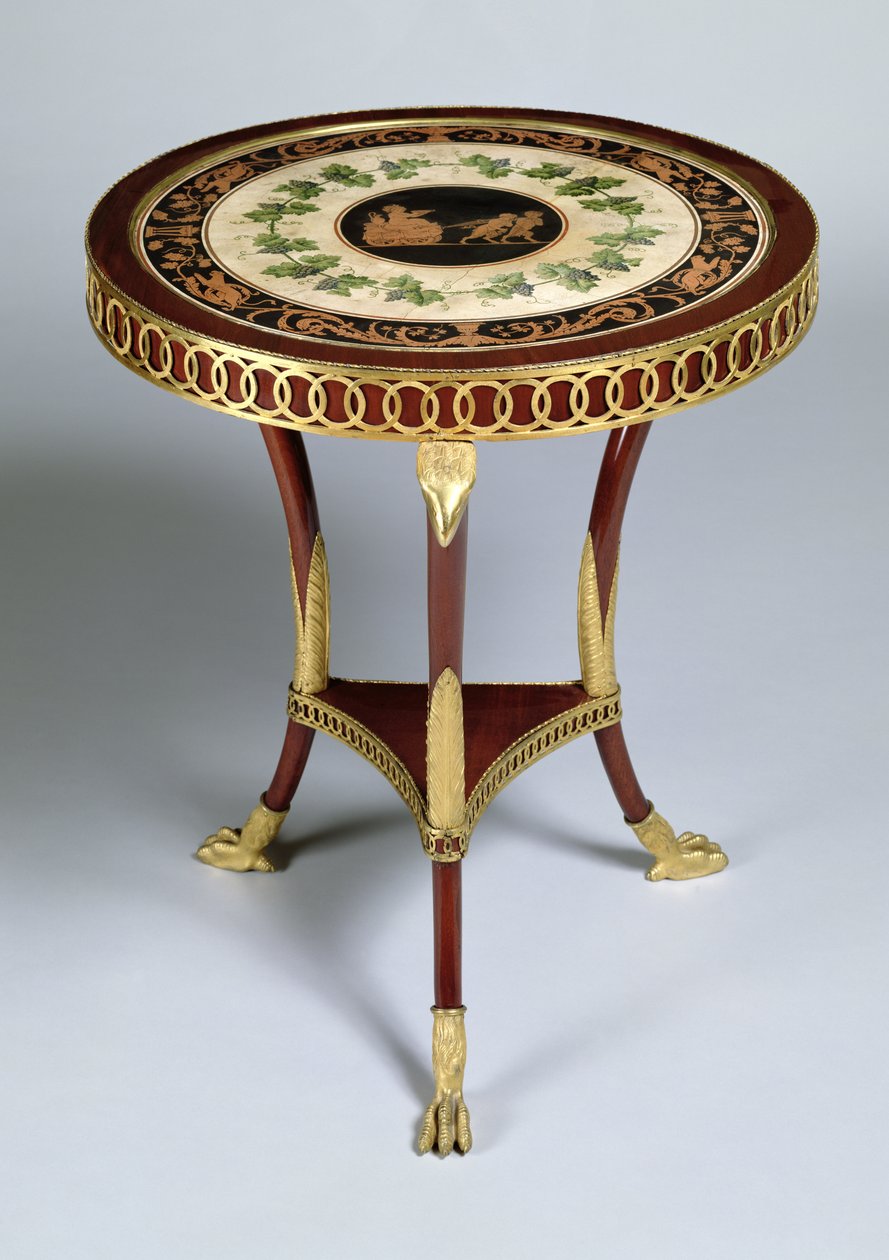 Pedestal Table, 1804-14 by Italian School