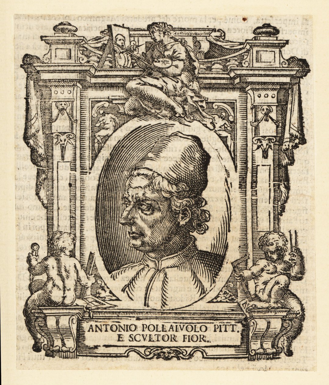 Portrait of Antonio del Pollaiuolo by Italian School