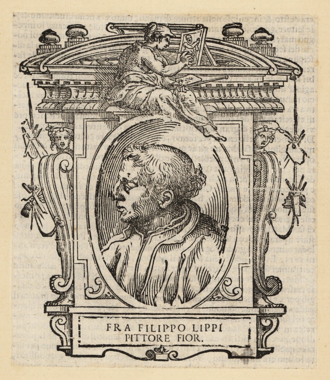 Portrait of Filippo Lippi by Italian School