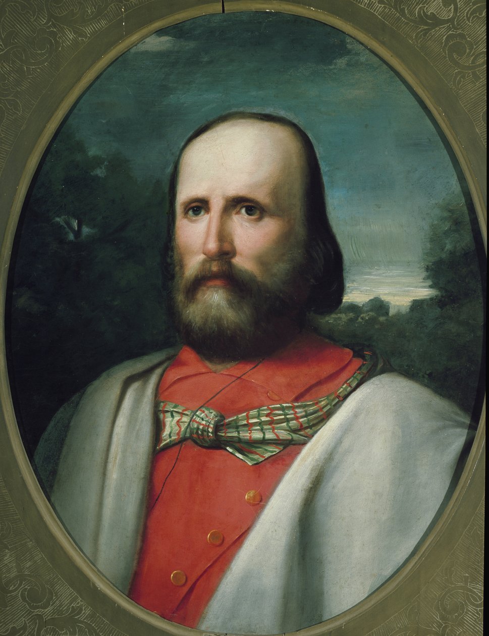 Portrait of Giuseppe Garibaldi by Italian School