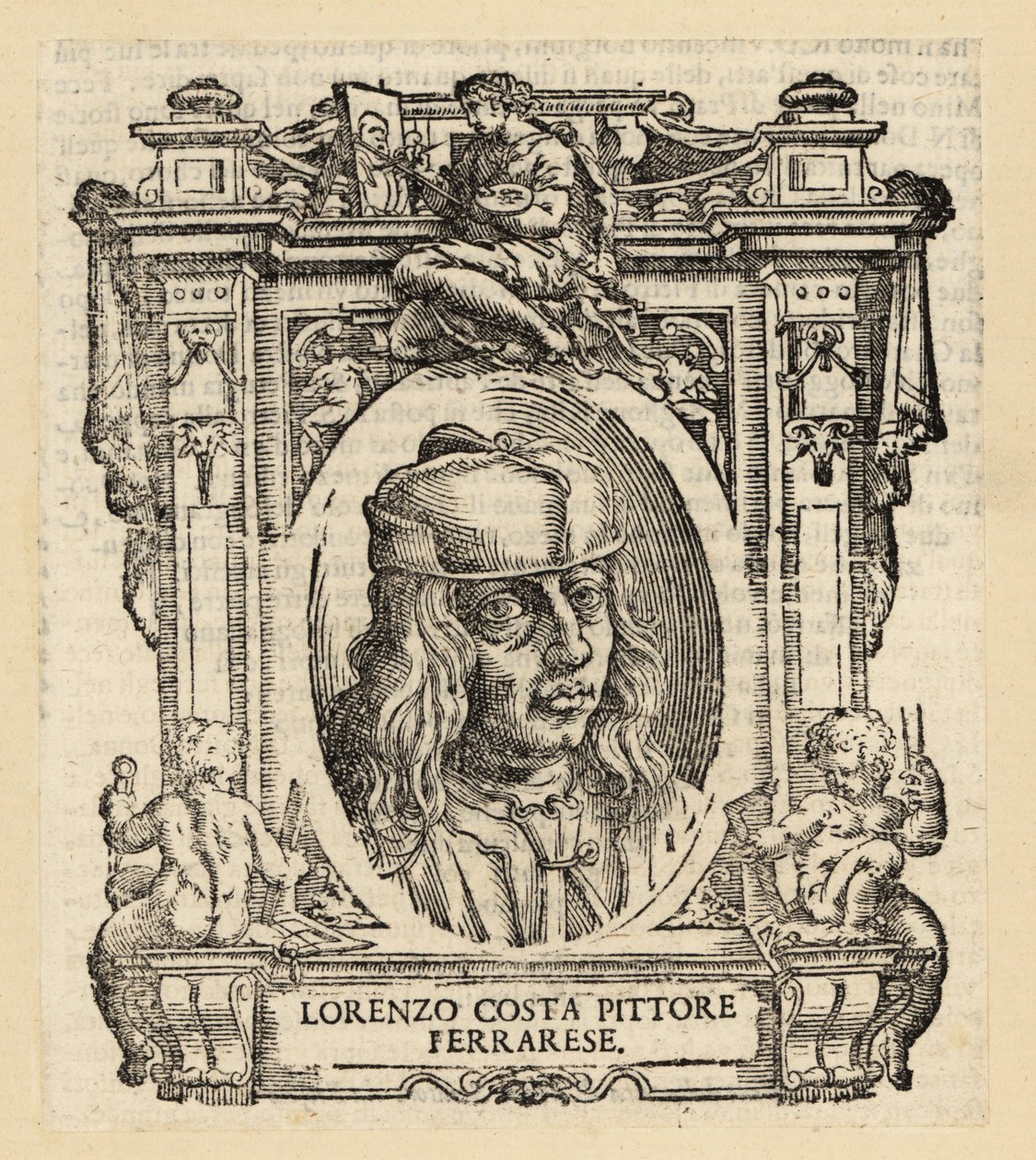 Portrait of Lorenzo Costa by Italian School