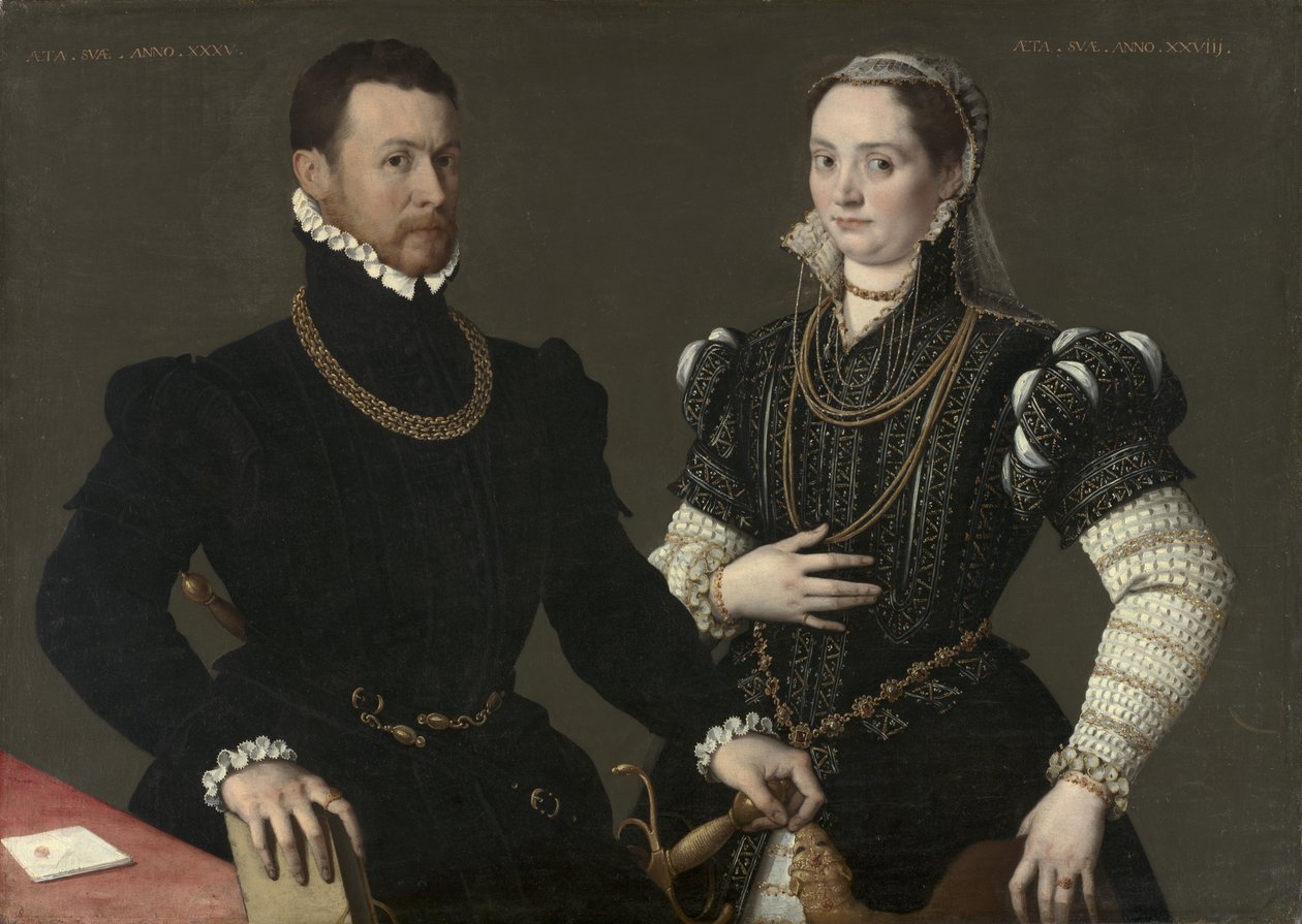 Portrait of a Couple by Italian School