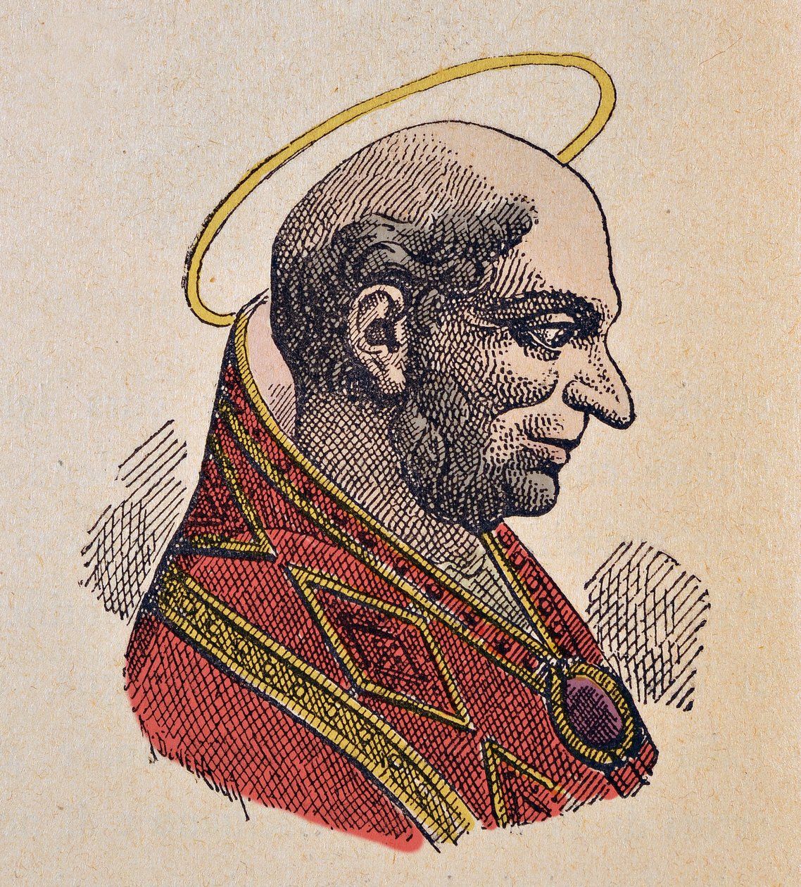 Portrait of Pope Boniface I (419-422) by Italian School