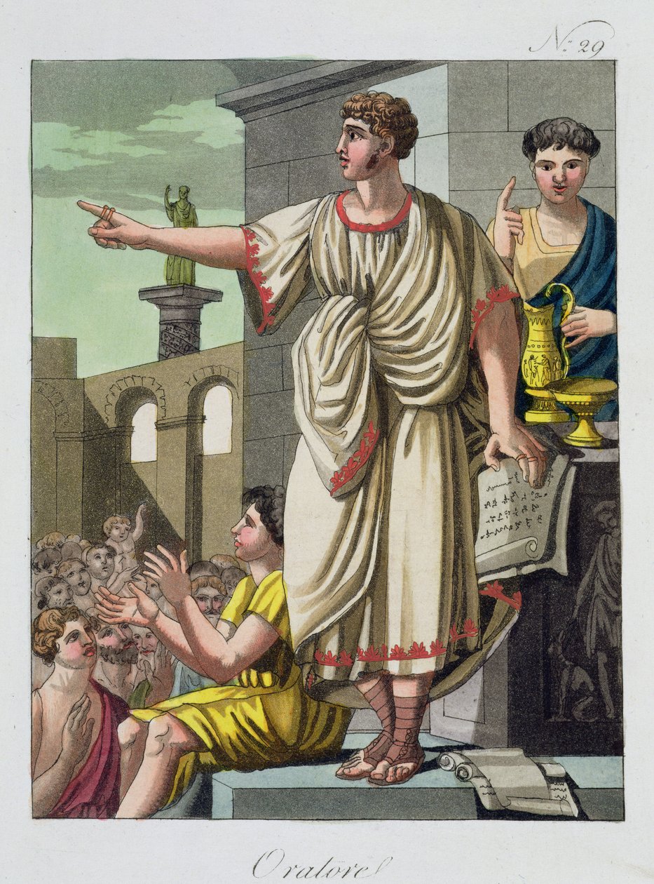 Roman Orator, from L