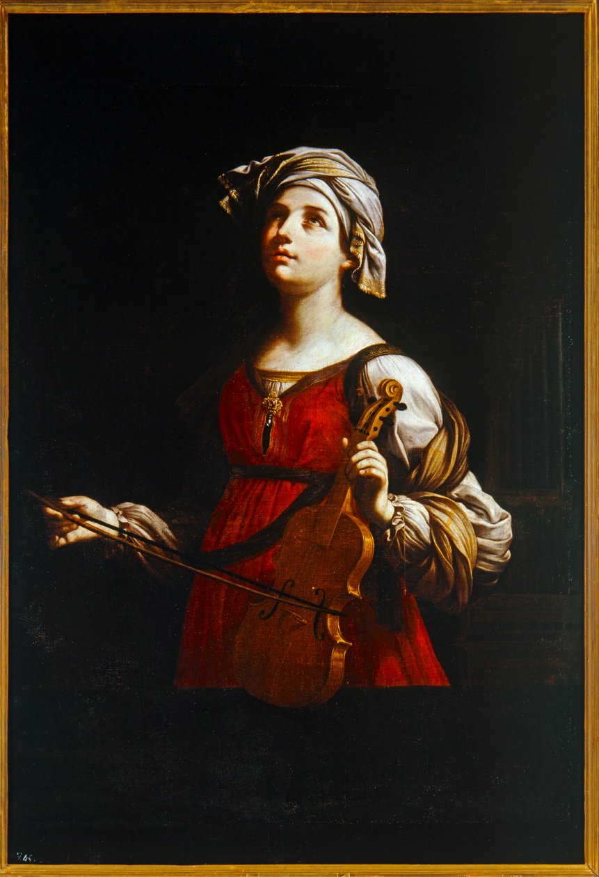 Saint Cecily by Italian School