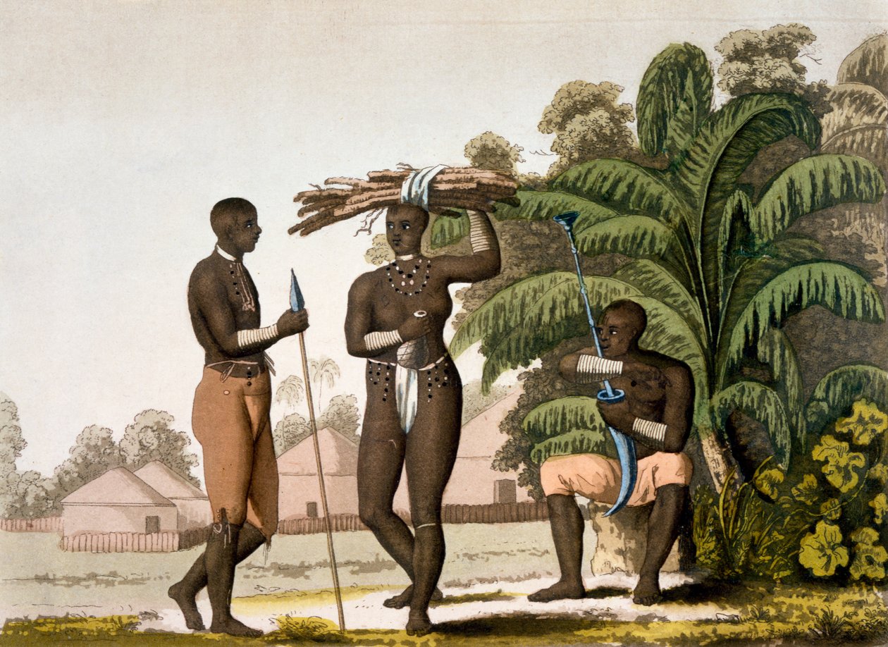 South East Coast: Cafre nation, 1820s-30s by Italian School
