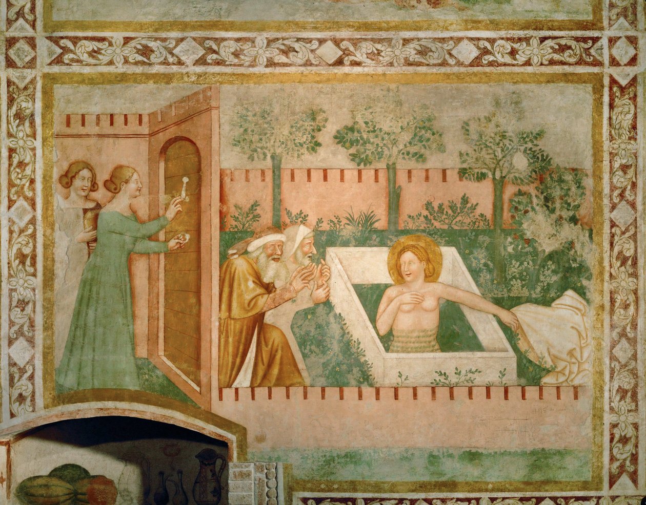 Susanna in Her Bath by Italian School