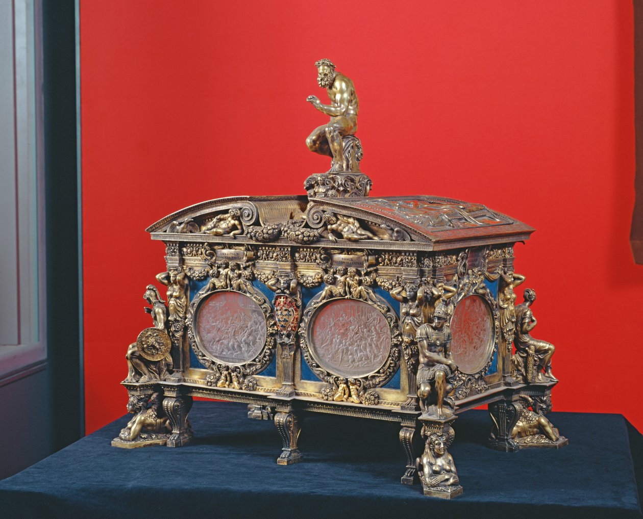 The Farnese Chest, by Sebastiano Sbarri and Giovanni Bernardo da Castel Bolognese by Italian School