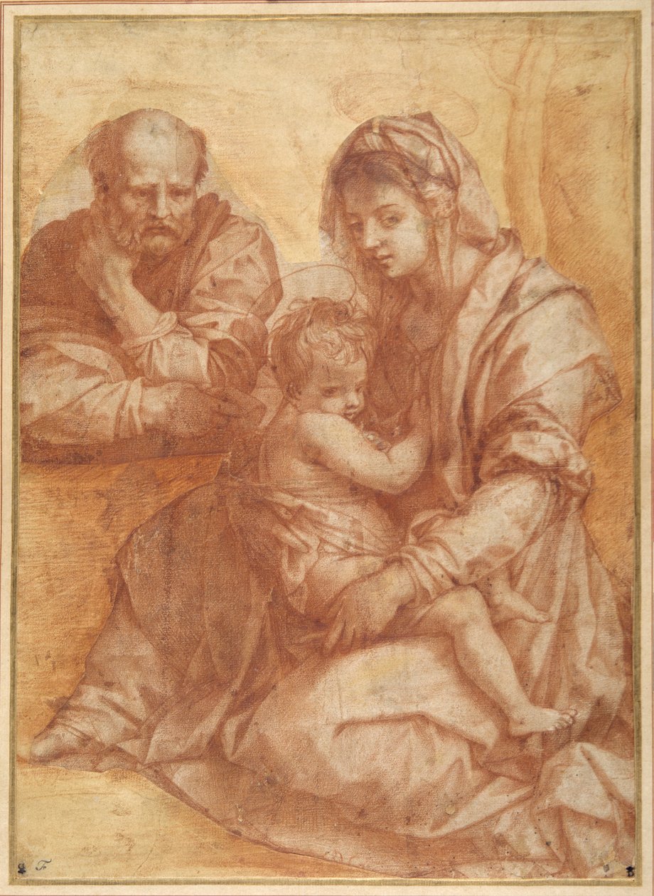 The Holy Family resting, after Andrea del Sarto by Italian School