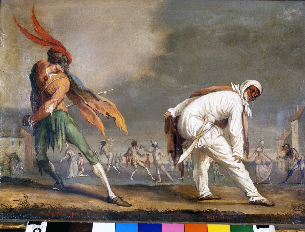 The Italian Masks of the Commedia dell