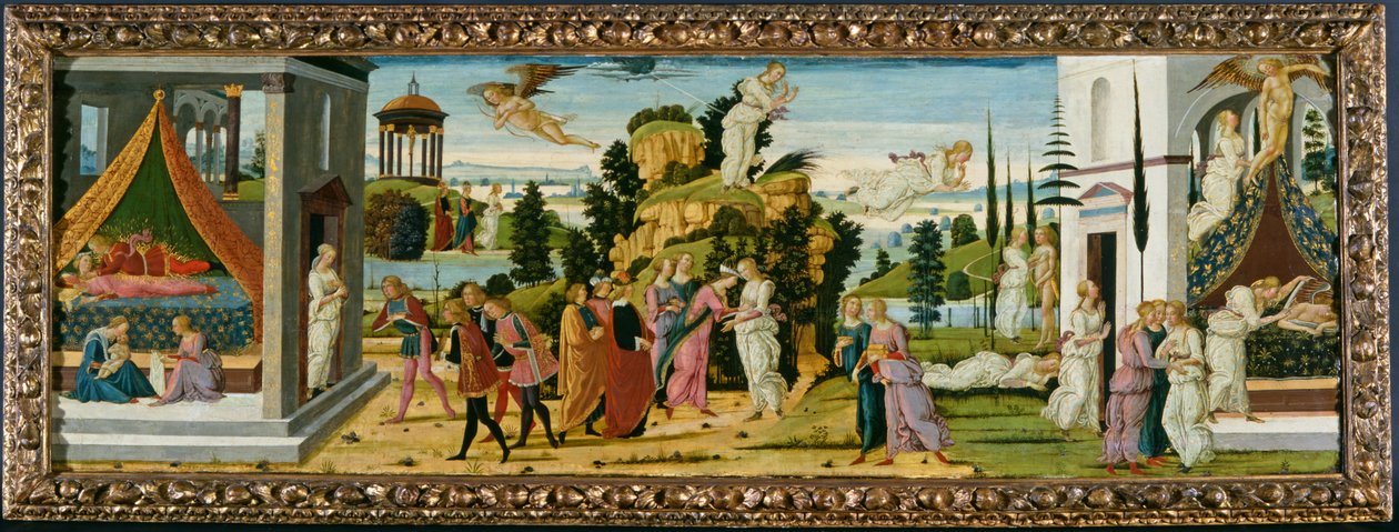 The Story of Cupid and Psyche by Italian School