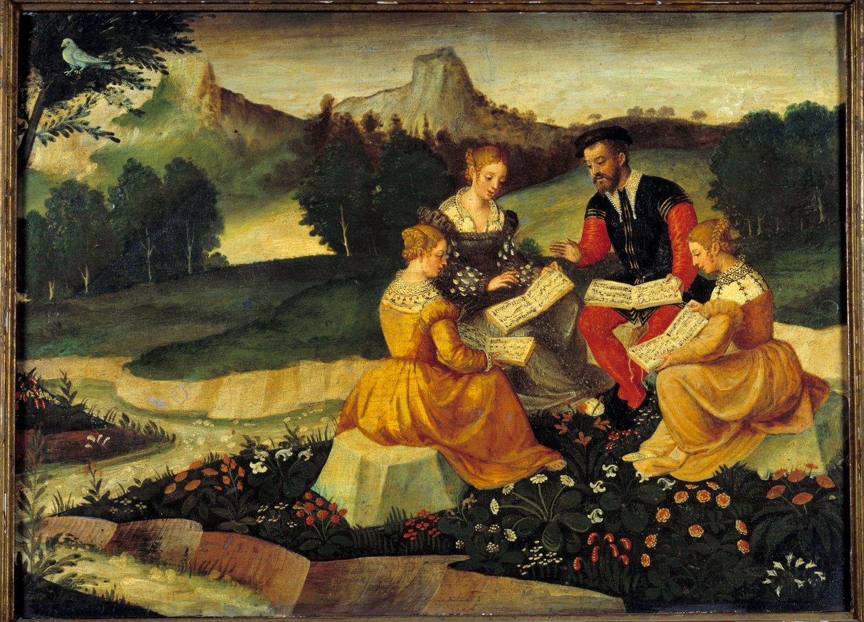 The Vocal Concert by Italian School