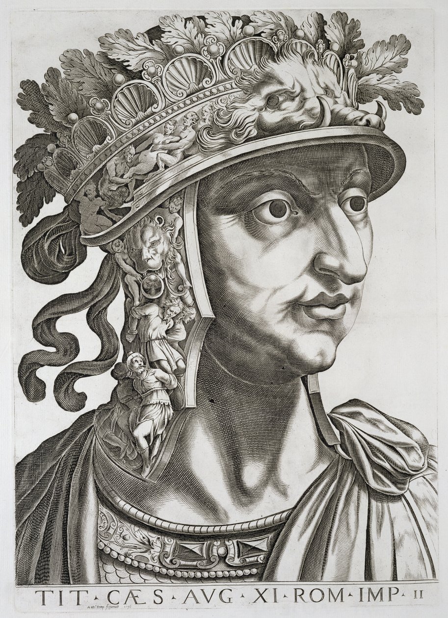 Titus Caesar (39-81 AD), 1596 by Italian School