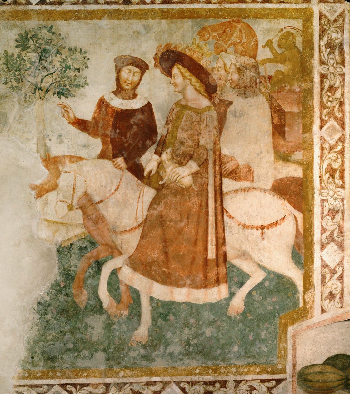 Tobias and Sarah Returning by Italian School