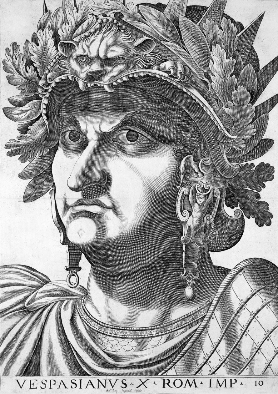Vespasian (9-79 AD), 1596 by Italian School