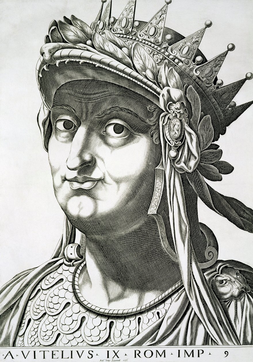 Vitellius (15-69 AD), 1596 by Italian School
