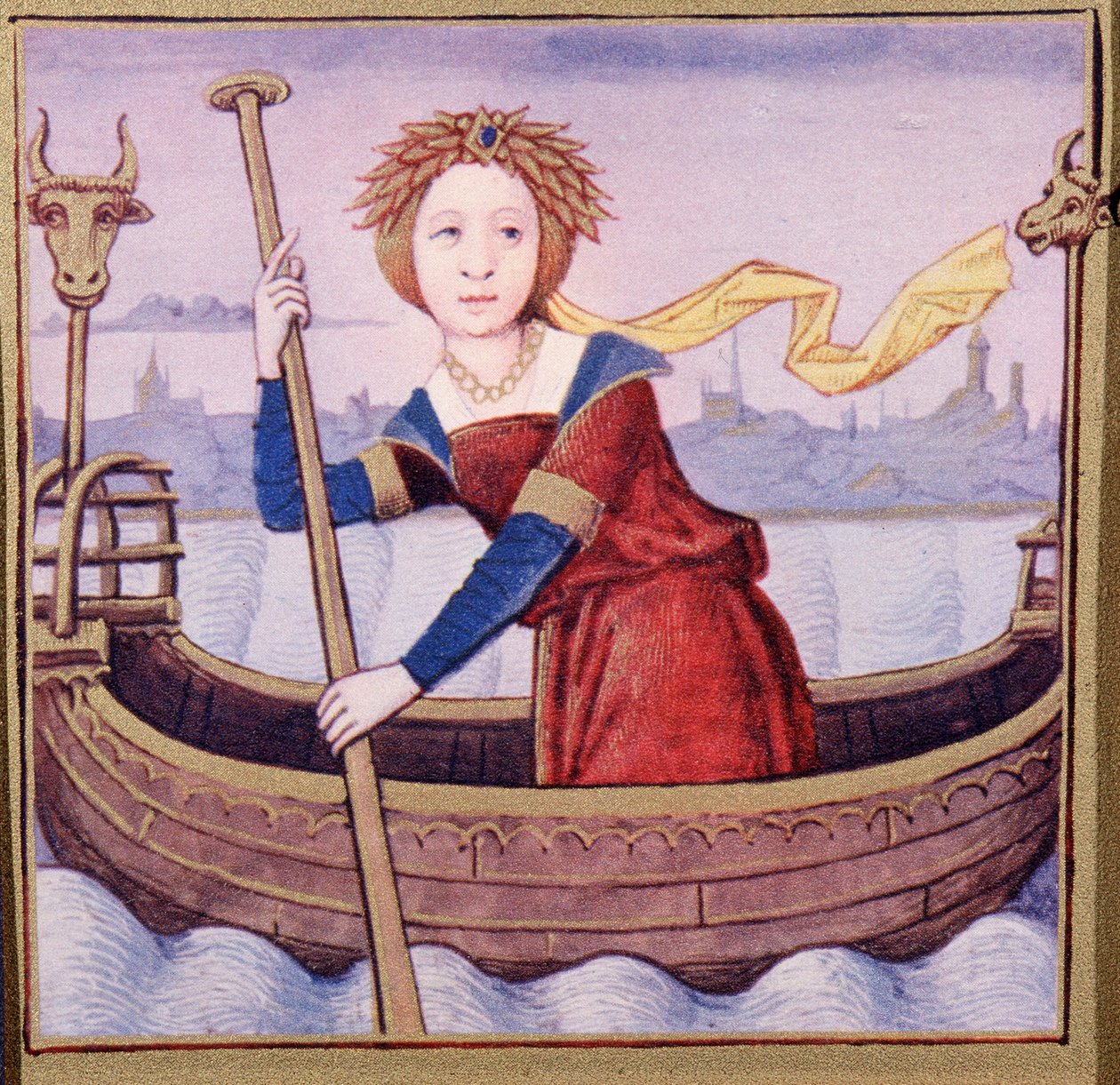 Isis, illustration from De Mulieribus Claris by Giovanni Boccaccio by Italian School Italian School