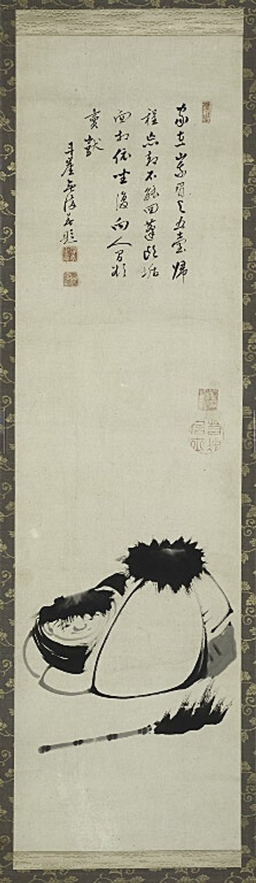 Kanzan and Jittoku by Ito Jakuchu