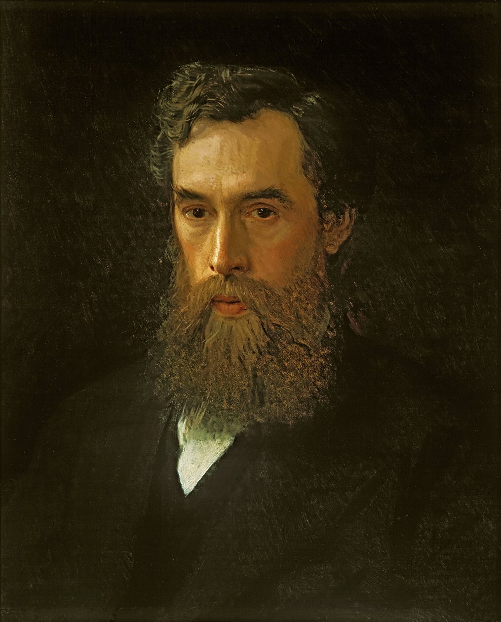 Portrait of Pavel Tretyakov by Ivan Nikolaevich Kramskoy