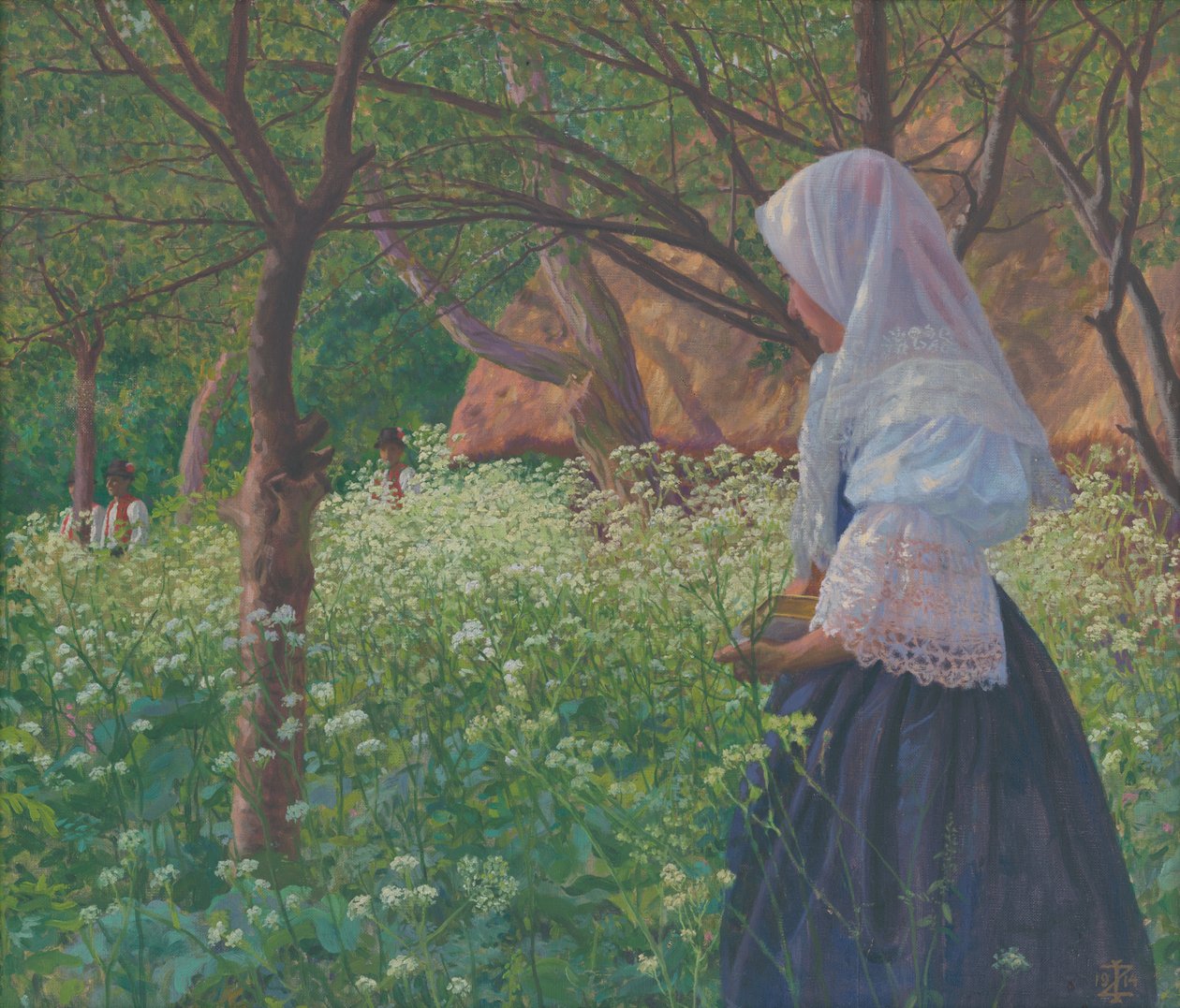 Girl in Costume by Ivan Zabota