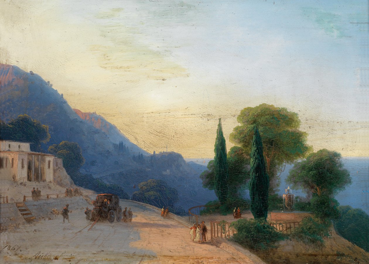 A Summer’s Day in Crimea by Ivan Aivazovsky