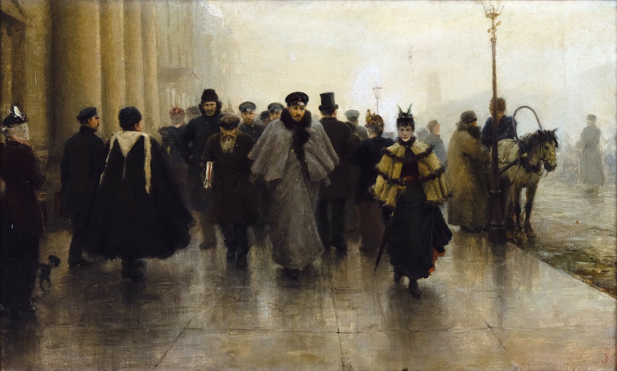 Nevsky Prospekt by Ivan Alexeyevich Vladimirov