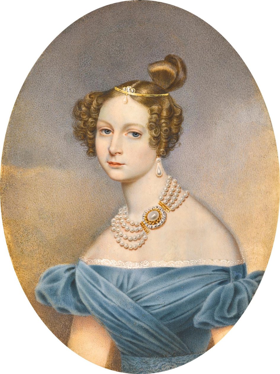 Princess Friederike Charlotte Marie of Württemberg, Grand Duchess Elena Pavlovna of Russia by Ivan Andreyevich Winberg