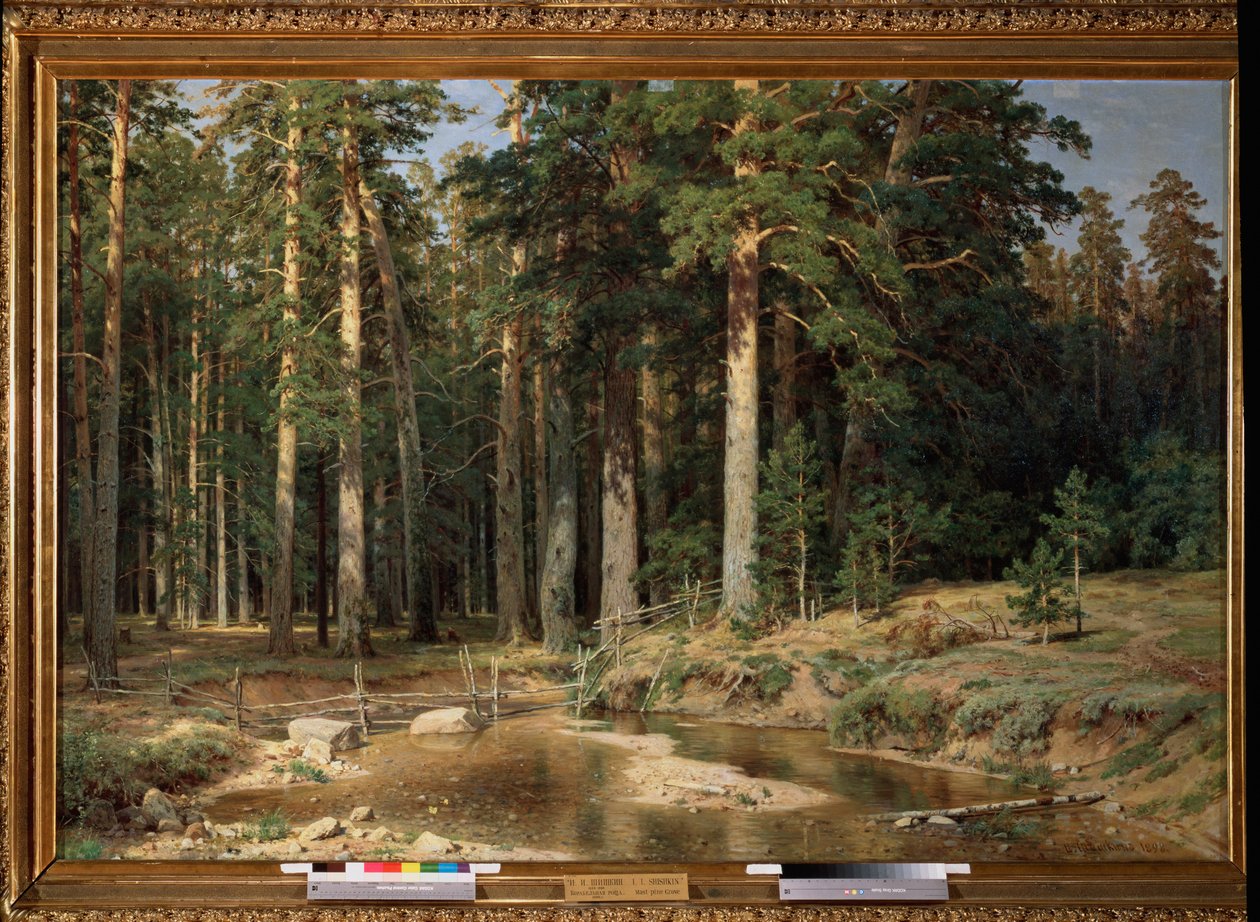 Mast Tree Grove by Ivan Ivanovich Shishkin