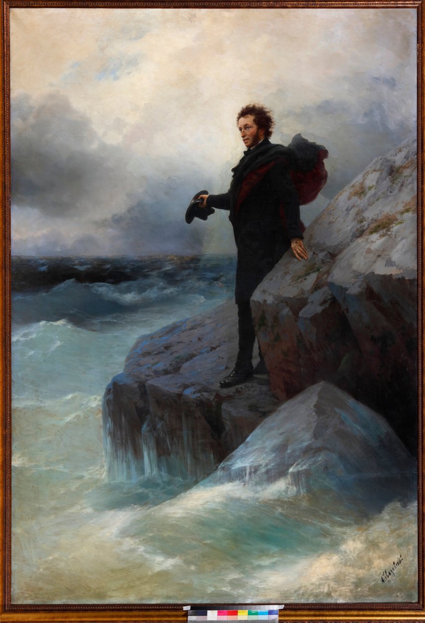 Farewell, Free Element, O Sea! Alexander Pushkin on the Black Sea by Ivan Konstantinovich Aivazovsky