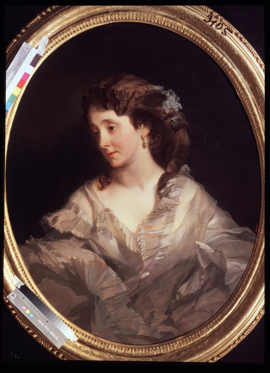 Portrait of A. Chelischeva by Ivan Kosmich Makarov