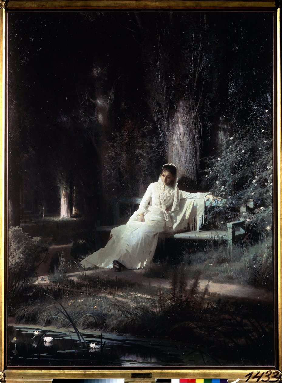 Moonlit Night by Ivan Nikolaevich Kramskoy