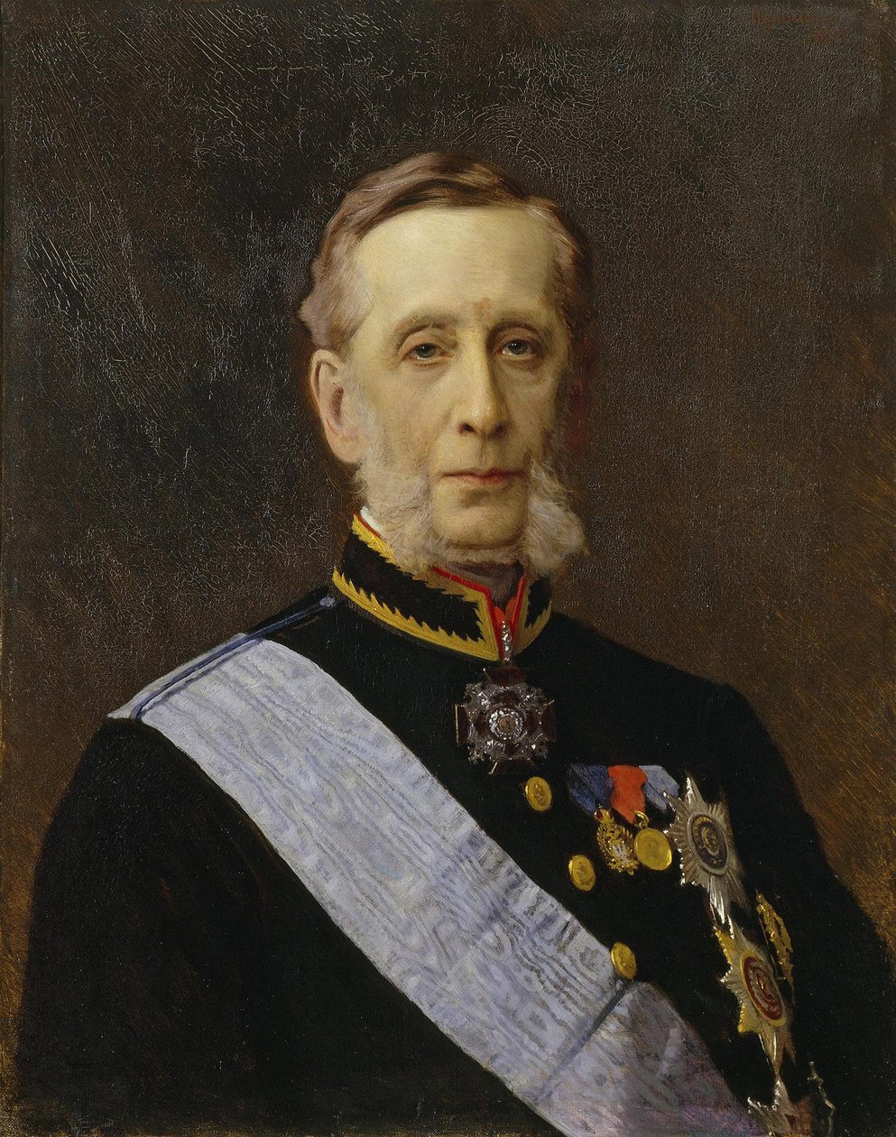 Portrait of Count Pyotr Alexandrovich Valuyev 1815-1890, 1880 by Ivan Nikolaevich Kramskoy