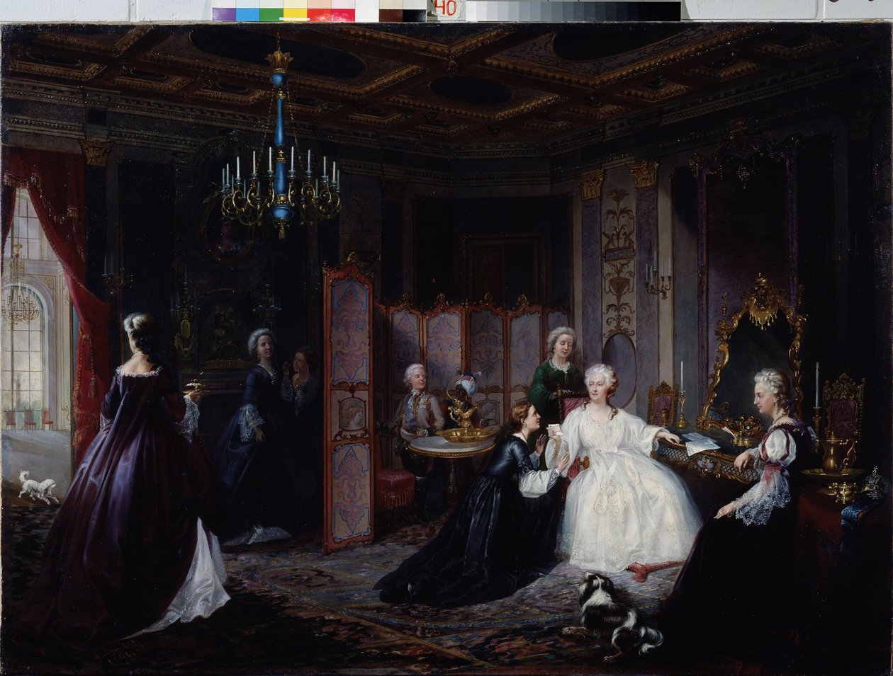 Catherine the Great by Ivan Osipovich Miodushevsky