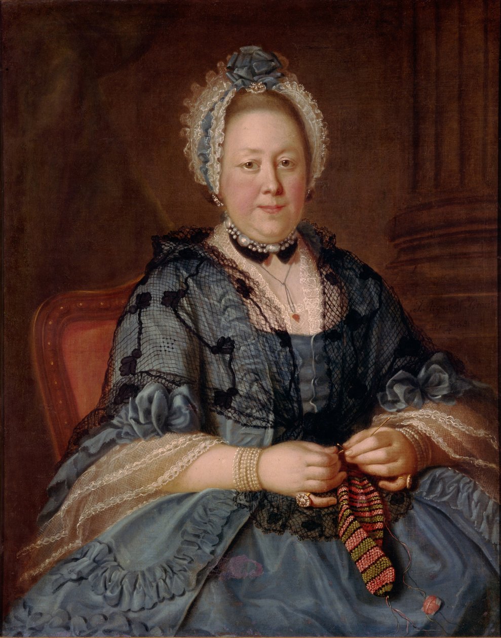 Portrait of Countess Tolstaya, née Lopukhina by Ivan Petrovich Argunov