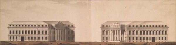 Plan for the square in front of the Admiralty, c.1770 by Ivan Yegorovich Starov