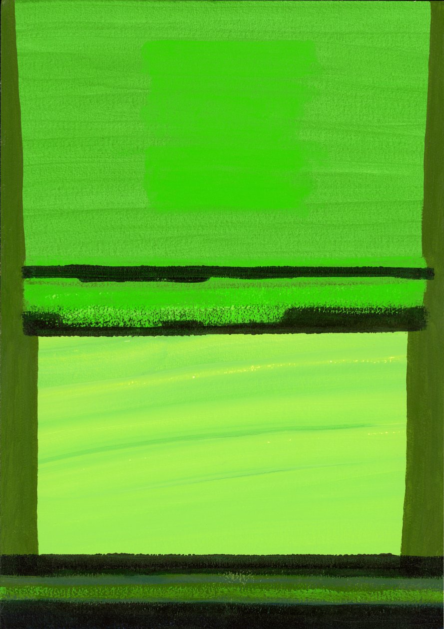 Kensington Gardens Series: Green on Green by Izabella Godlewska de Aranda