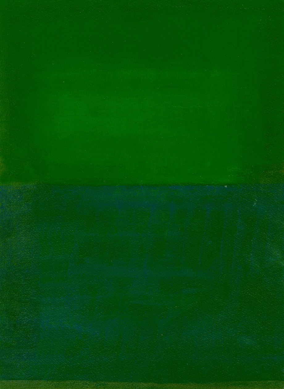 Space, Time, Motion, Green, 2010 by Izabella Godlewska de Aranda