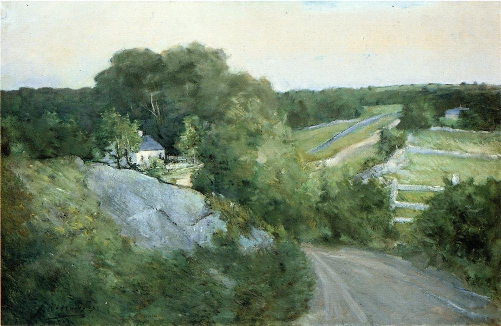 Green Hills and Farmland by J. Alden Weir
