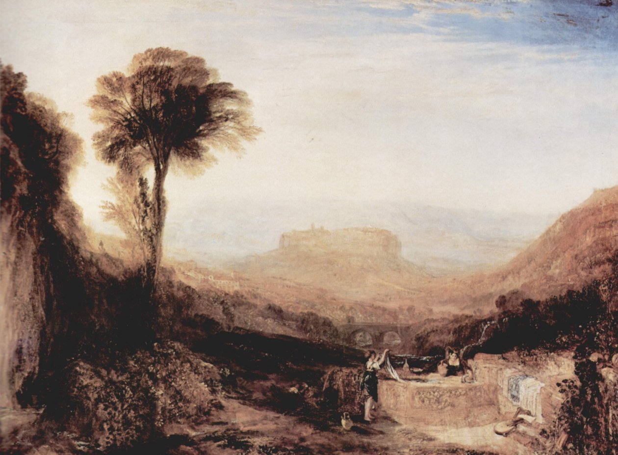 View of Orvieto by Joseph Mallord William Turner