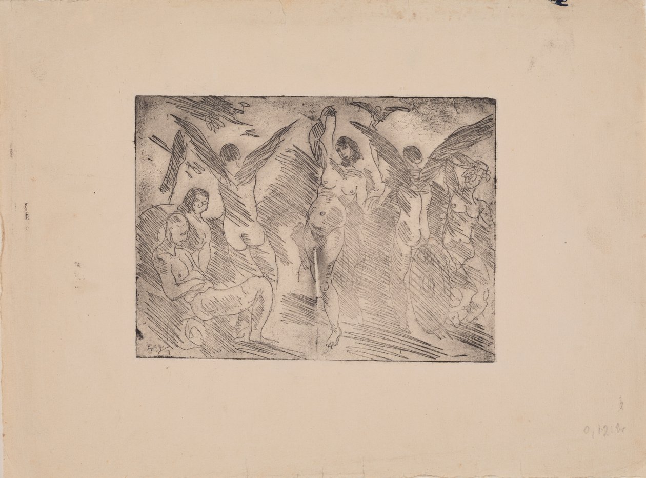 Allegorical Composition by J.A. Jerichau
