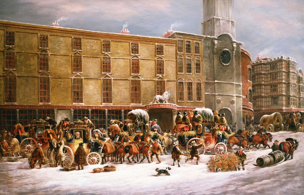 The White Lion Hotel and Tavern, Bristol by J.C. Maggs