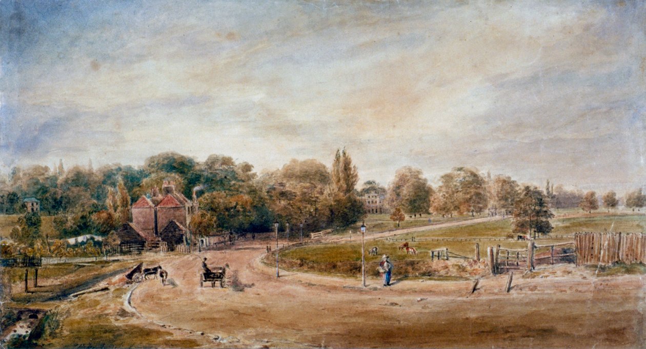 Court Lane and Lordship Lane, Dulwich, London by JC Mandy