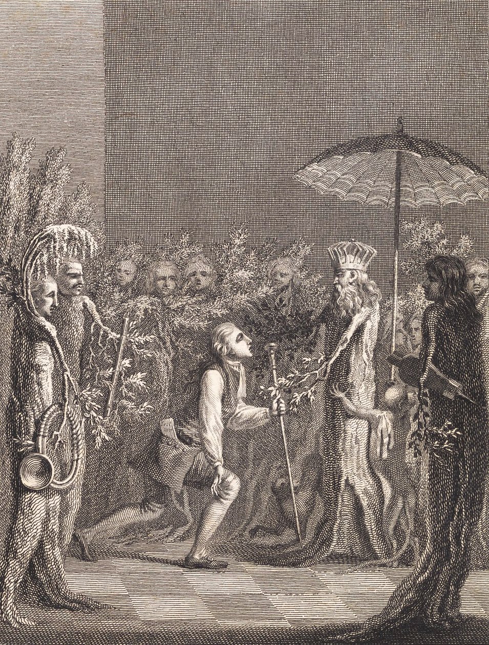 Niels Klim Bows to the Prince of the Potuans by J.F. Clemens