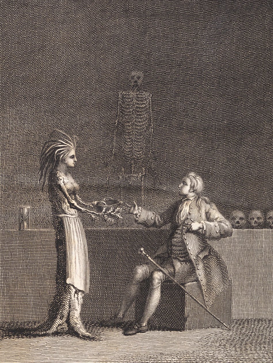 Niels Klim in the Anatomy Chamber by J.F. Clemens