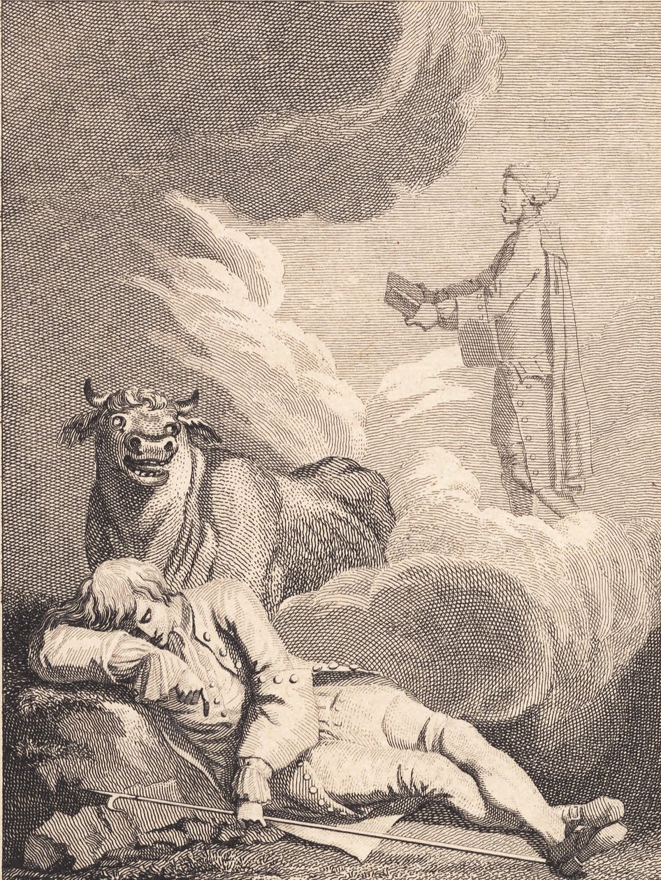 Niels Klim Thinks He Hears the Clerk in Fane Church. I by J.F. Clemens