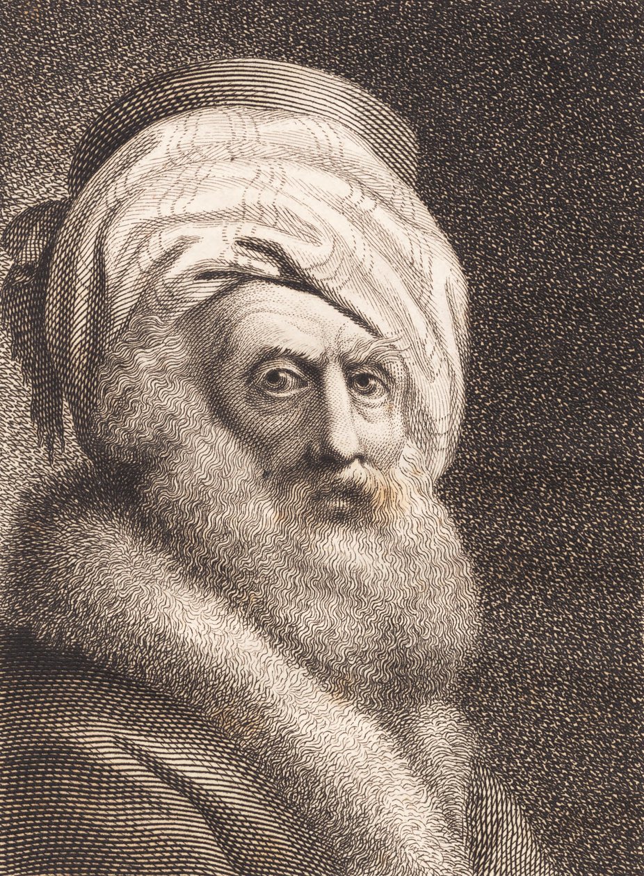 Portrait of an Old Man. Nathan the Wise by J.F. Clemens