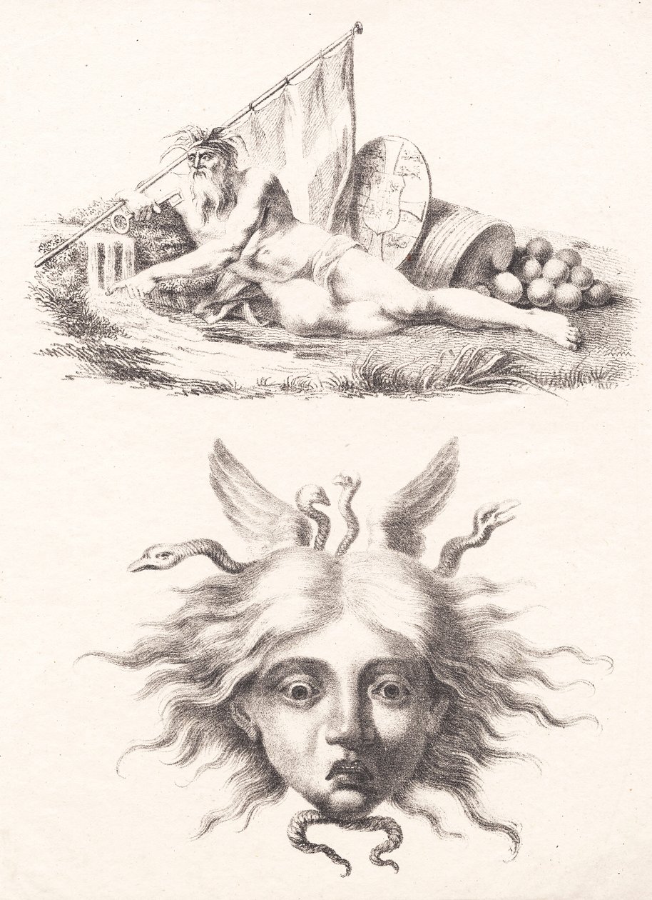 Øresund. Medusa Head by J.F. Clemens