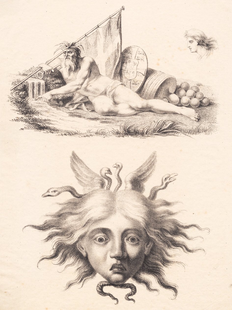 Øresund. Medusa Head by J.F. Clemens
