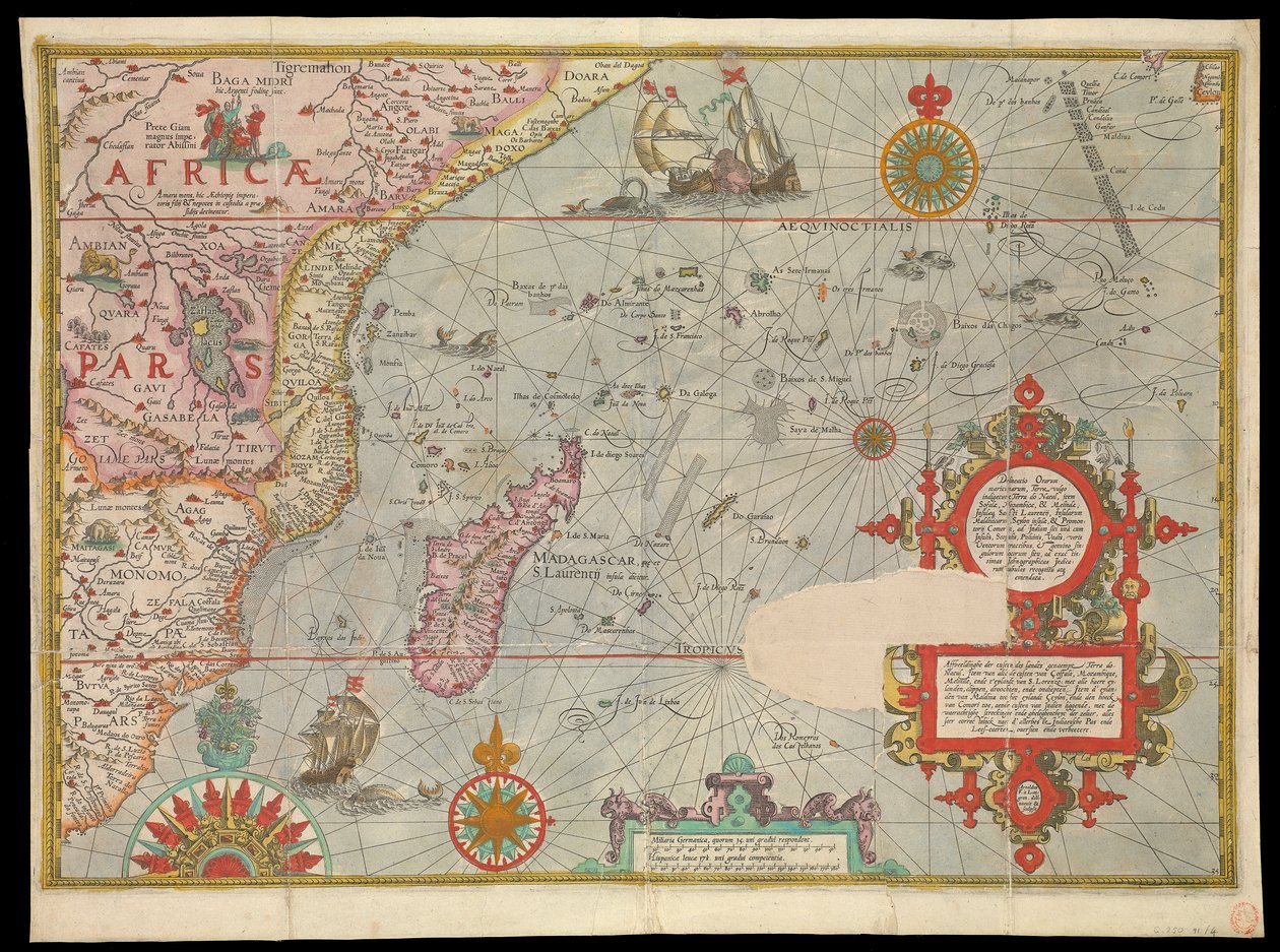 From East Africa to the Tip of Ceylon by J.H. van Linschoten