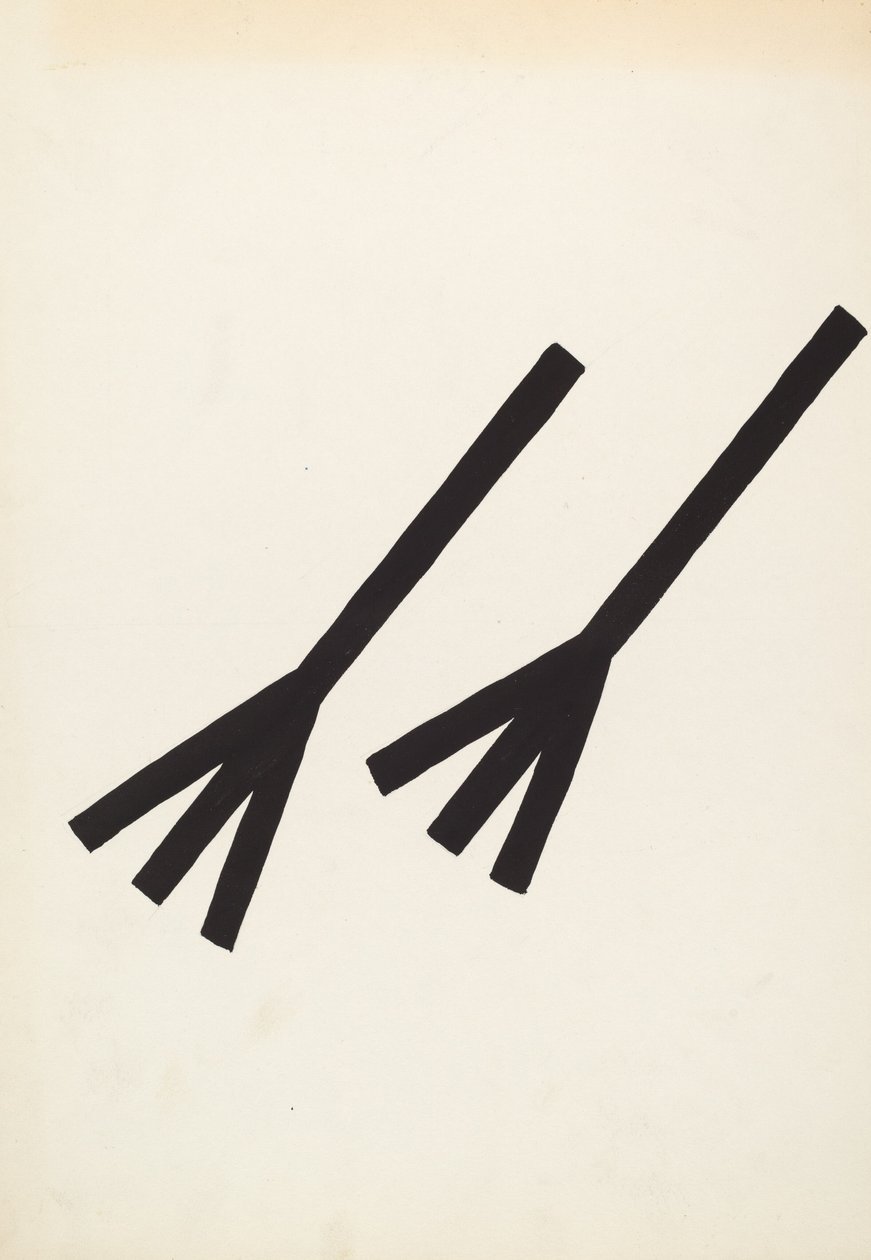 Cattle Brand, c. 1936 by J.Henry Marley